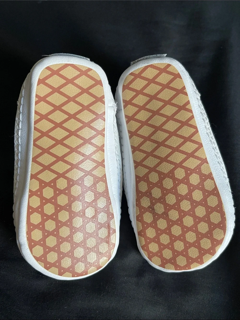 Vans Infant Glitter Silver Slip-On Sneakers Size 3.0 Baby Shoes Sparkle NWOT